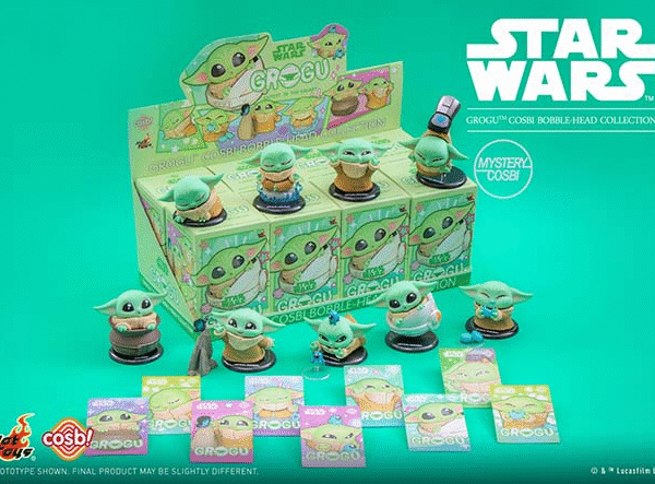 Hot Toys CBX250 Star Wars Grogu Cosbi Bobble-Head Collection