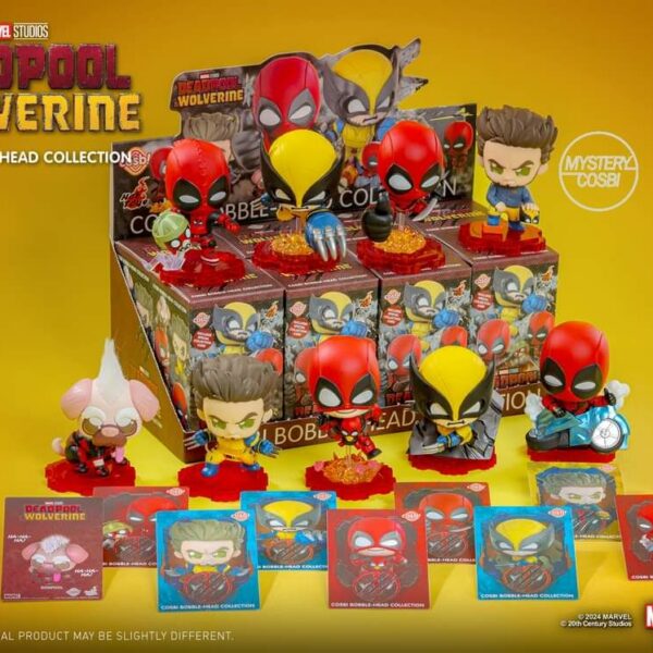 Hot Toys Deadpool & Wolverine - Deadpool & Wolverine Cosbi Bobble-Head Collection Blind Box