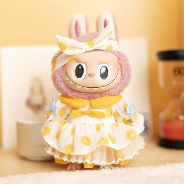 CALEMBOU Plush Doll Clothes, Cute Couple Dress Set Doll Clothes for Labubu