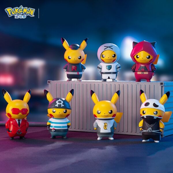 Pokémon Mischief Dressed Up Pikachu Series Figures