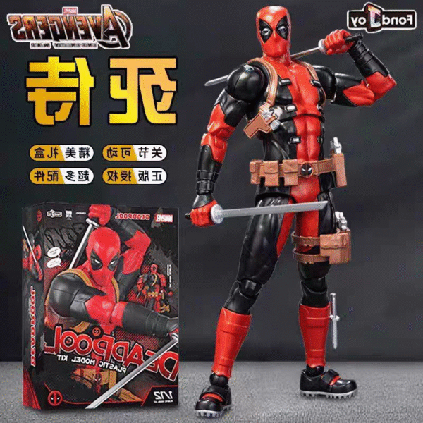 Buildable Marvel Deadpool 1/12 Scale Model Kit