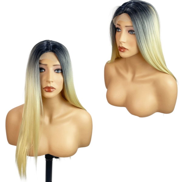 Qmiss High Quality T1B-613 Color Straight Synthetic Hair Wig