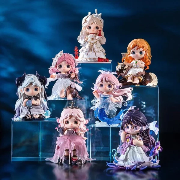 Heyone Song Of Light And Dark Night Series Blind Box Figures  Gift Toy