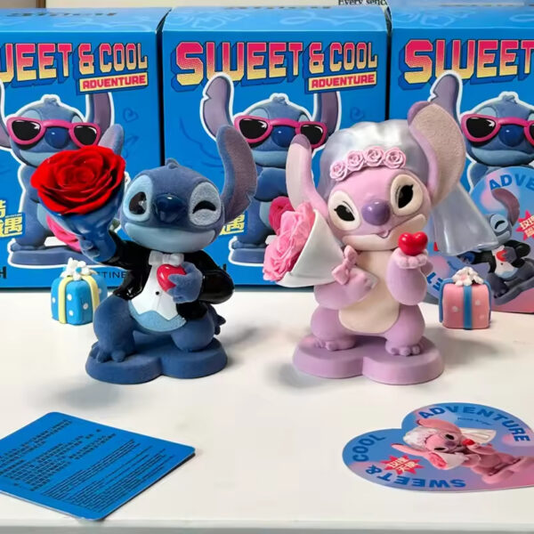 New Cartoon Stitch Sweet Cool Adventure Series Blind Box
