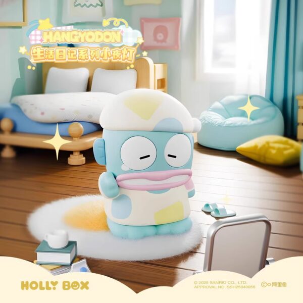 Genuine Ugly Fish Hamilton small night light, bedroom sleep atmosphere light, figure blind box, birthday gift decoration