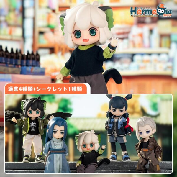 The Legend of Luoxiaohei 2 Officially Licensed BJD Action Doll Series Blind Box