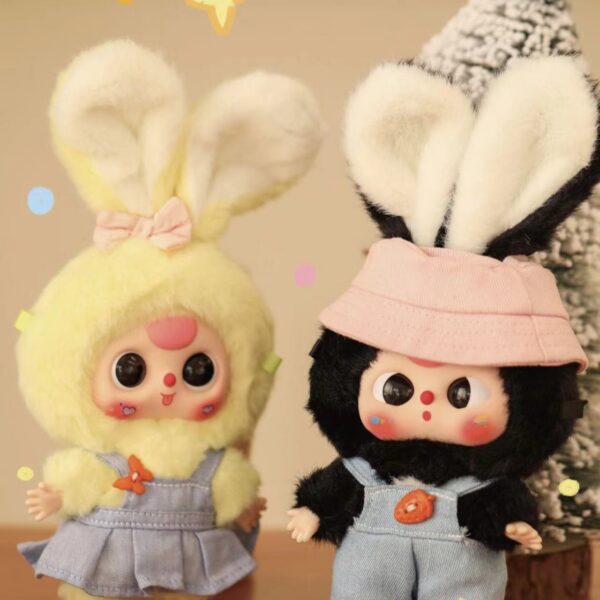 Baby three -Macaron rabbit stuffed blind box