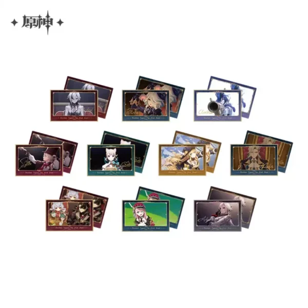 Genshin Impact Feast to the Finale Series – Card Sleeve Collection Set Blind Box