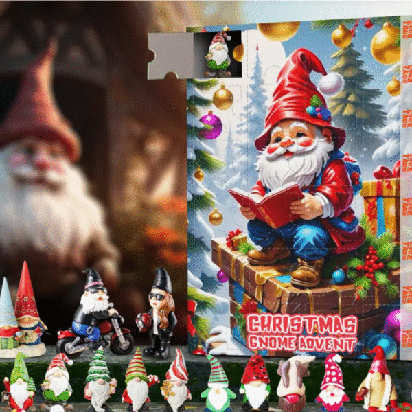 Garden Gnomes Festival Advent Calendar Gift