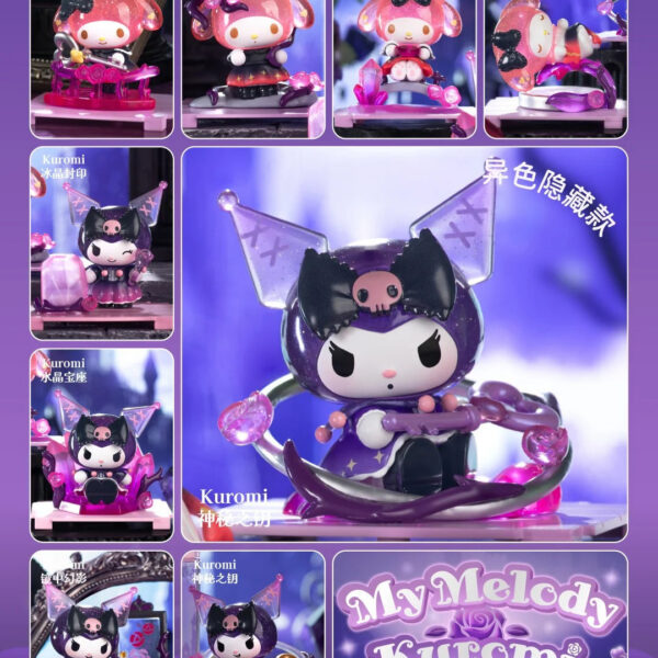 MOETCH x My Melody & Kuromi Floral Secret Realm Series Micro Box Pro Blind Box