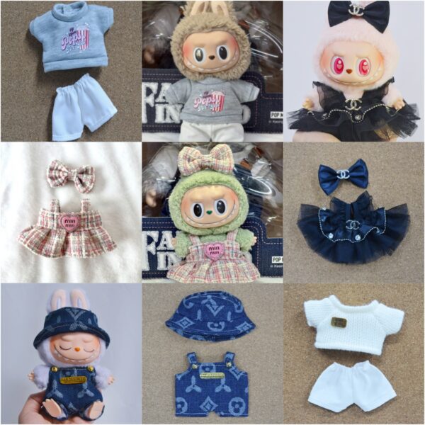 Labubu Doll Clothes Set A