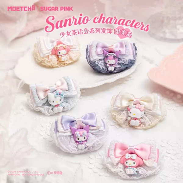 Sanrio Characters Tea Party Girl Series Hair Accessories – Classic Style Blind Box