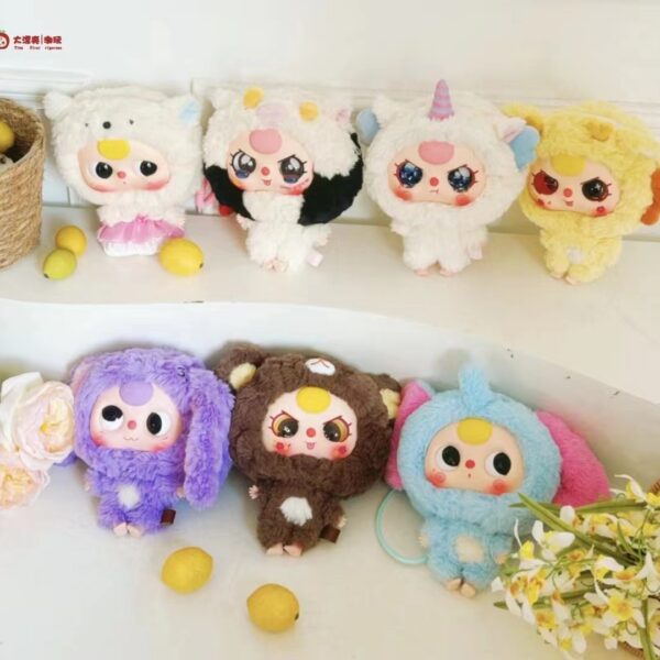 Baby three  Big head baby zipper bag blind box