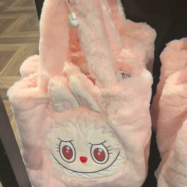 POP LAND MOKOKO Classic Bag Series Reversible Plush Bag