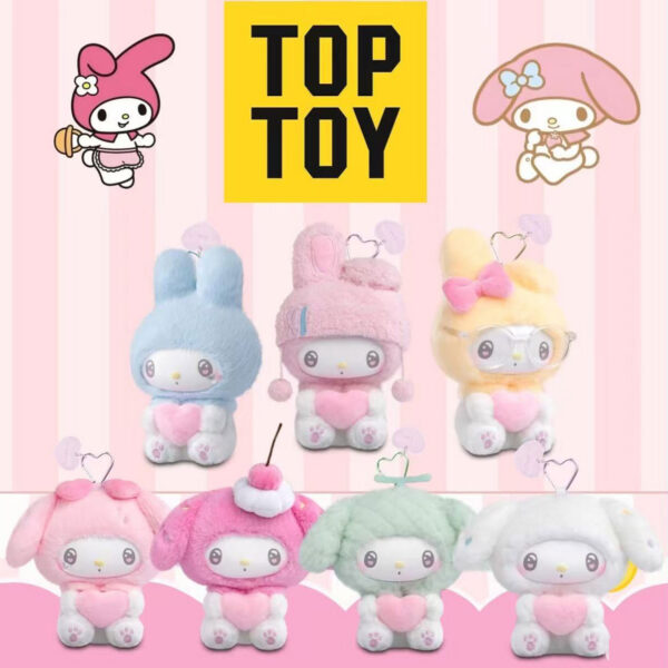 TOPTOY - Sanrio My Melody Character - 50th Anniversary Milk Candy Series Plush Doll