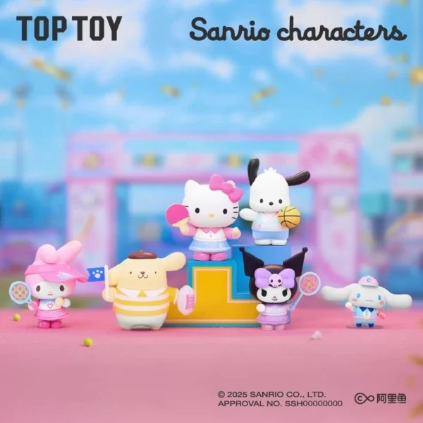 TOPTOY Sanrio Characters Vibrant Sports Meeting Series Blind Box Figure Toy