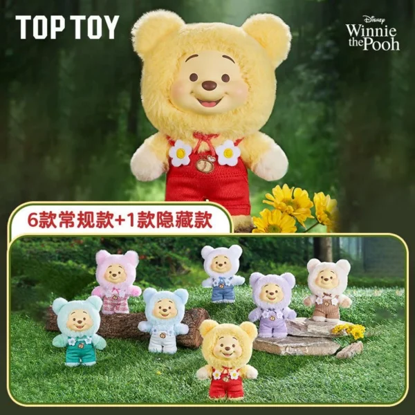 TOPTOY-Winnie the Pooh Candy Bear Series Vinyl Plush