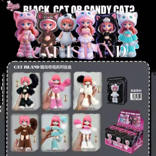 Cat Island Wonderland OB11 BJD blind box