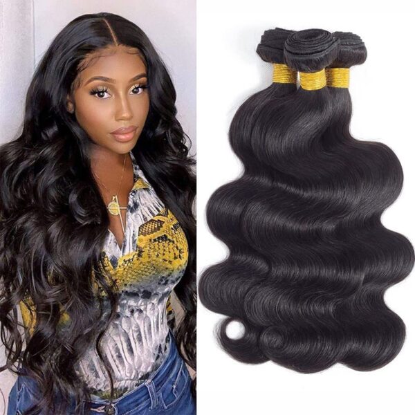 Qmiss Single Bundle Body Wave Raw 100% Human Hair Extensions