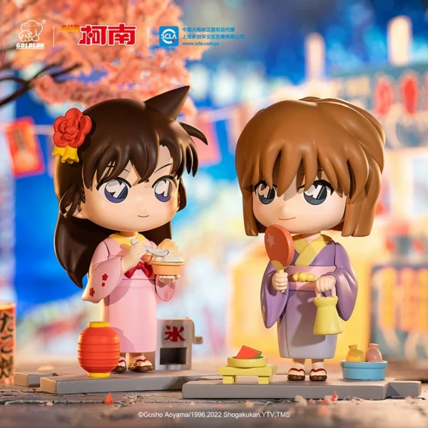 Detective Conan Blind Box Summer Garden Party Series Mysterious Surprise Box Conan Edogawa Mouri Ran Haibara Ai Figure M