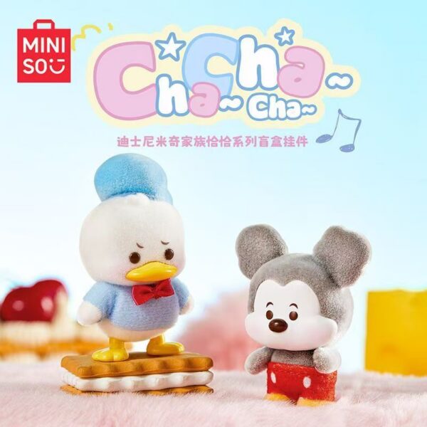 MINISO Mickey Mouse Family ChaCha Series Keychain Blind Box