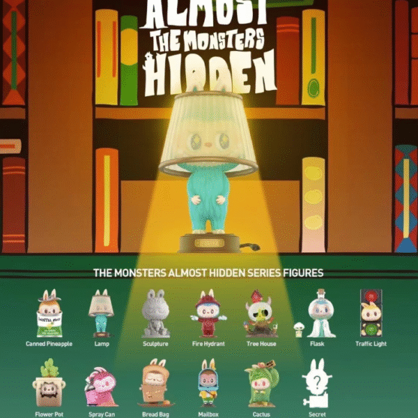 THE MONSTERS Almost Hidden Series Figures Blind Box