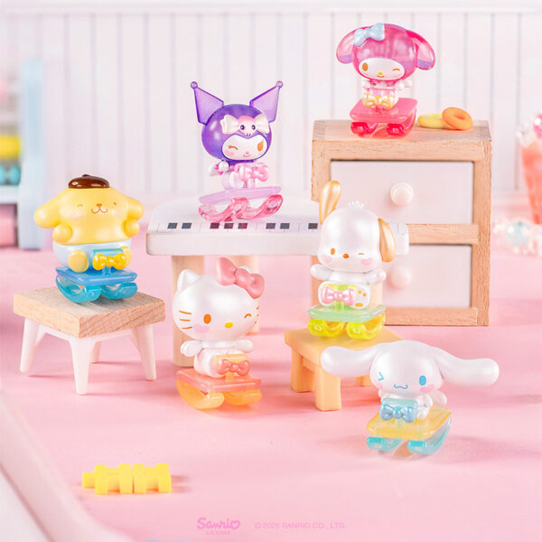 Sanrio characters Childlike Swing Series Moetch Bean Blind Box