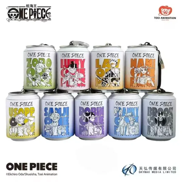 One Piece Soda Can Series - Keychain Blind Box
