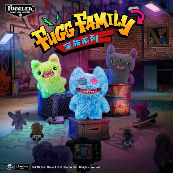 Fuggler Family Series Plush Toys