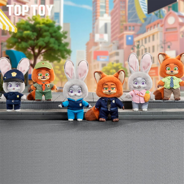 ZOOTOPIA NICK & JUDY'S Growth Journey Series Plush Blind Box