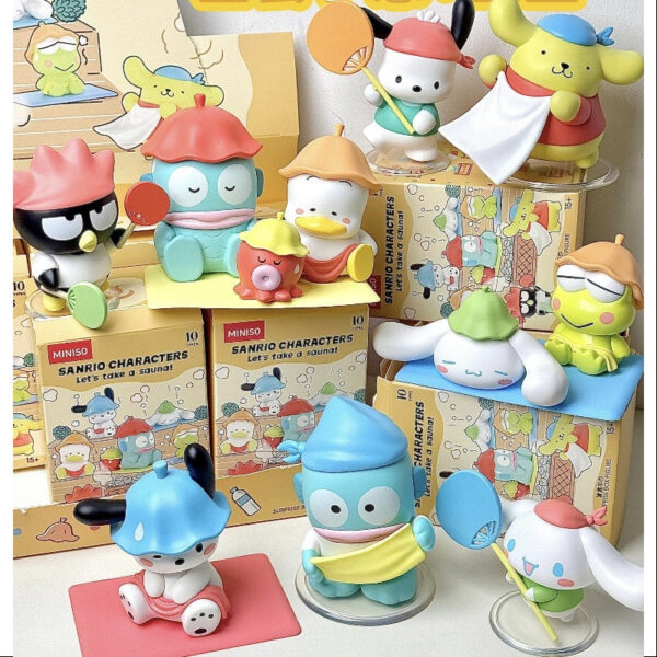 Sanrio Characters Let's Take a Sauna Series Blind Box