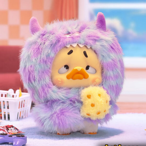 Upset Duck Colorful Player Duck Plush Keychain Blind box【By Sea: 20–30 days】