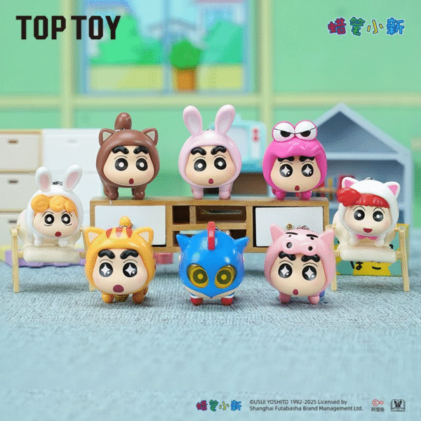 Original TopToy Crayon Shin Chan Flying Super Power