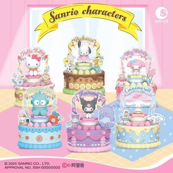FREE DISPLAY!  Sanrio Family - Sweet Seek Bakery Series Blind Box Figurine