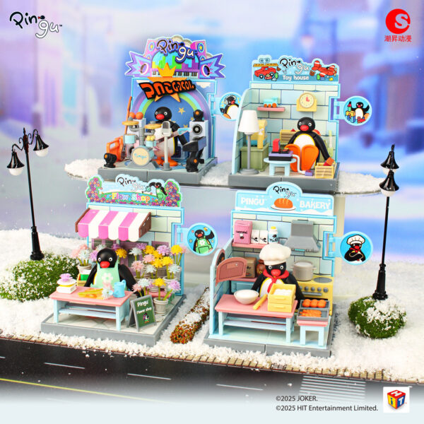 Buildable PINGU Dream House Series Gashapon（ Blind Box)