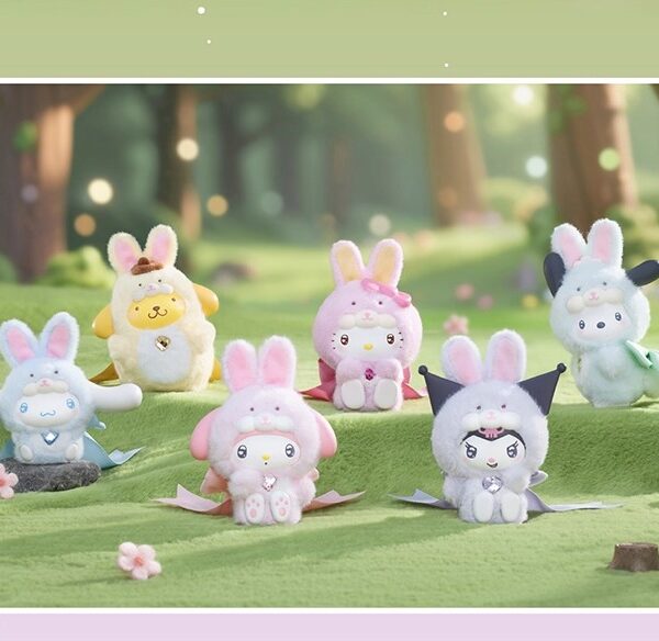 Sanrio Characters Diamond Rabbit Baby Series Figure Blind Box