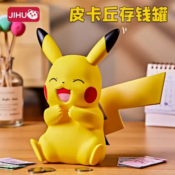 Pokemon Pikachu Coin Bank & Figurine