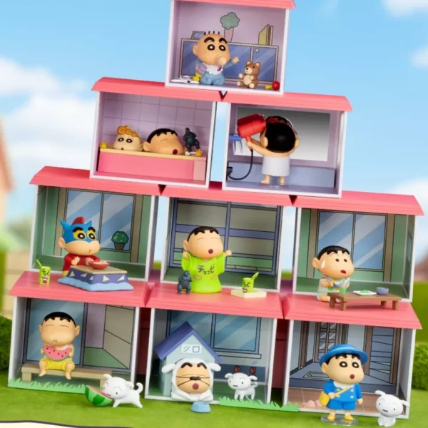 52Toys Crayon Shin-chan Home in Kasukabe Series Confirmed Blind Box Figure