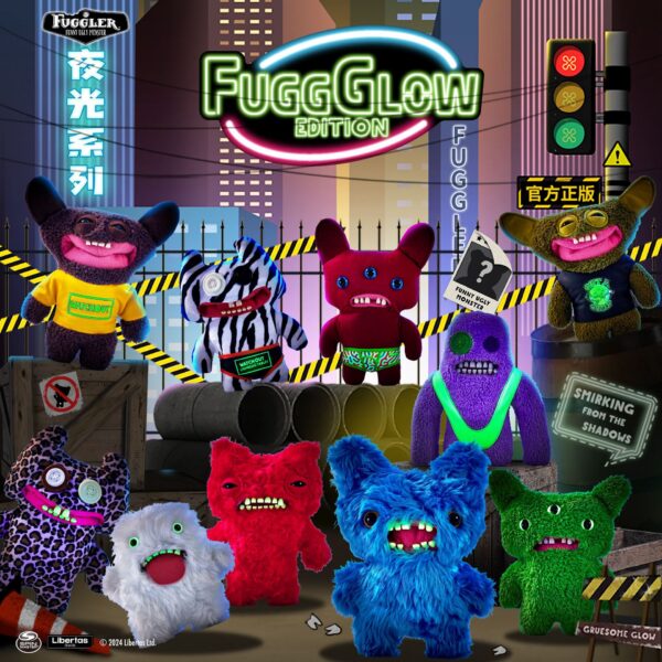 Fuggler Glow-in-the-Dark Plush Toy