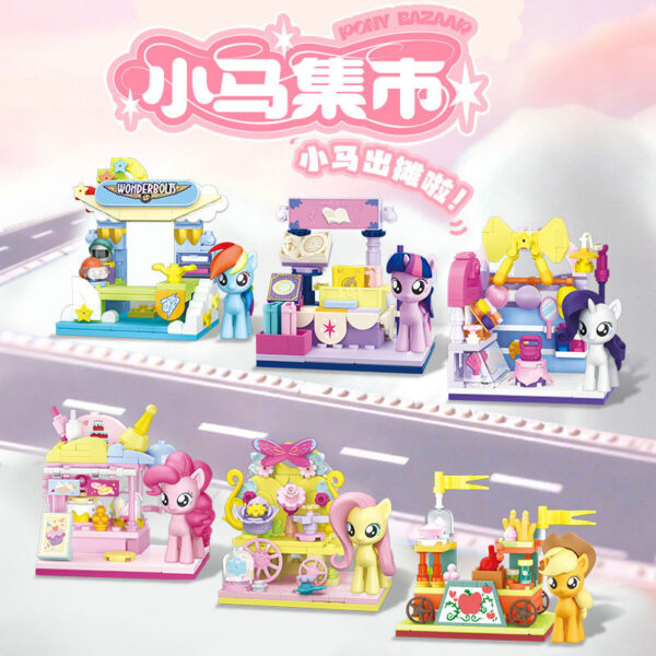 Buildable My Little Pony Ponyville blind box