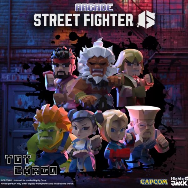 Mighty Jaxx Street Fighter blind box