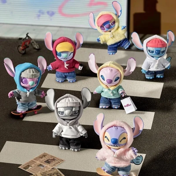Stitch Street Vinyl Plush Doll Pendant Blind Box