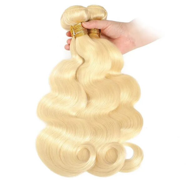 Qmiss Single Bundle Body Wave 613# Raw 100% Human Hair Extensions