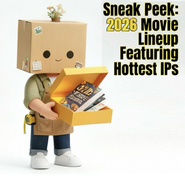 Sneak Peek: 2026 Movie Lineup Featuring Hottest Toy IPs