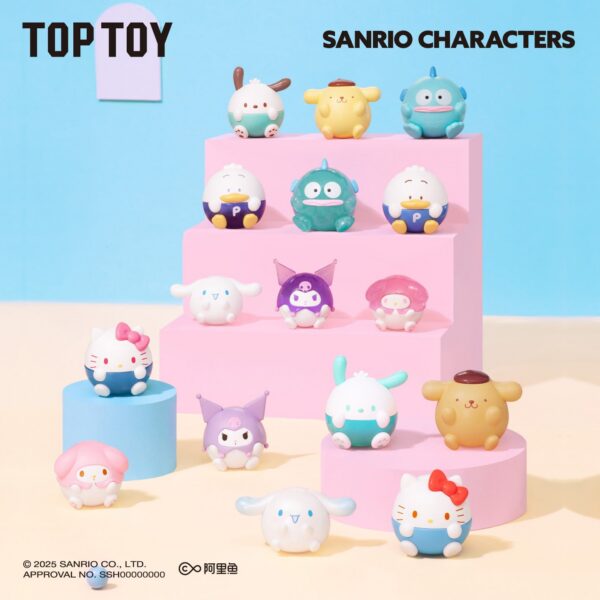 Sanrio Characters Roundy Mini Figures Suprise Blind Bags
