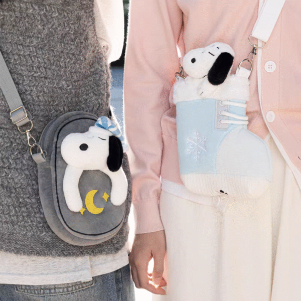 SNOOPY Chic Cottage Collection Plush Bag