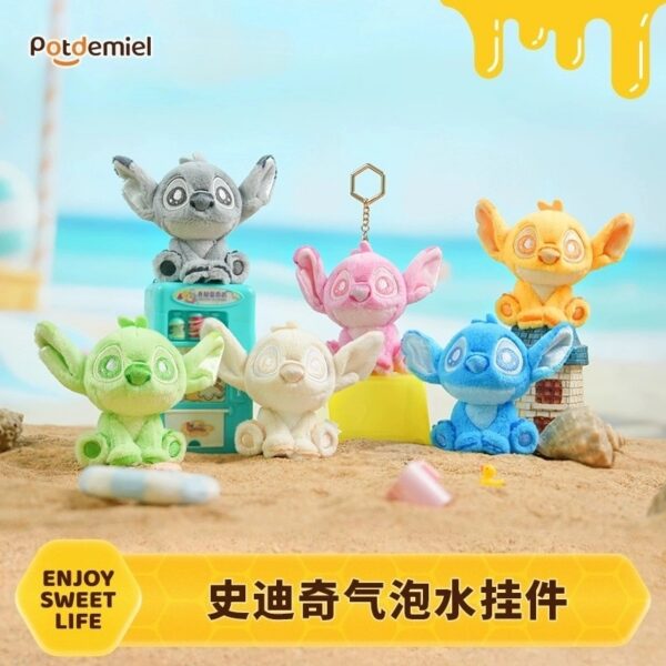 Potdemiel Stitch Sparkling Water Series Plush Figure Keychain