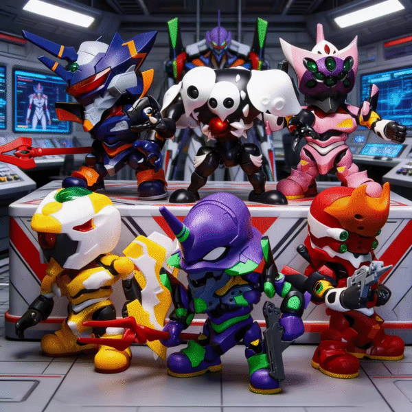 S.T.S. Studio Evangelion Action Figure Blind Box Collection