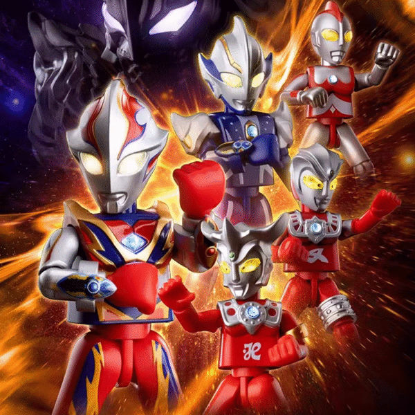 buildable BLOKEES Ultraman Shining Series 8 blind box