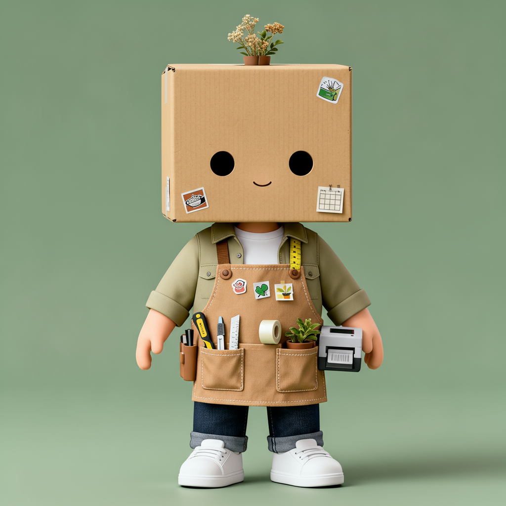 Vidovi character profile illustration